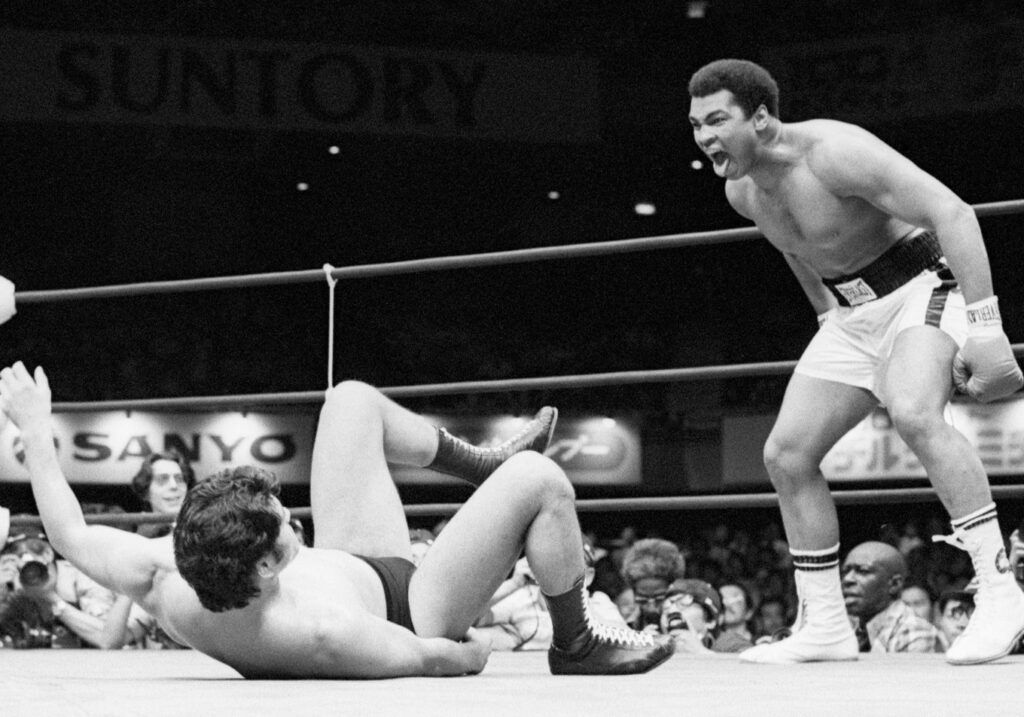 Muhammad Ali kontra Antonio Inoki fot. domena publiczna