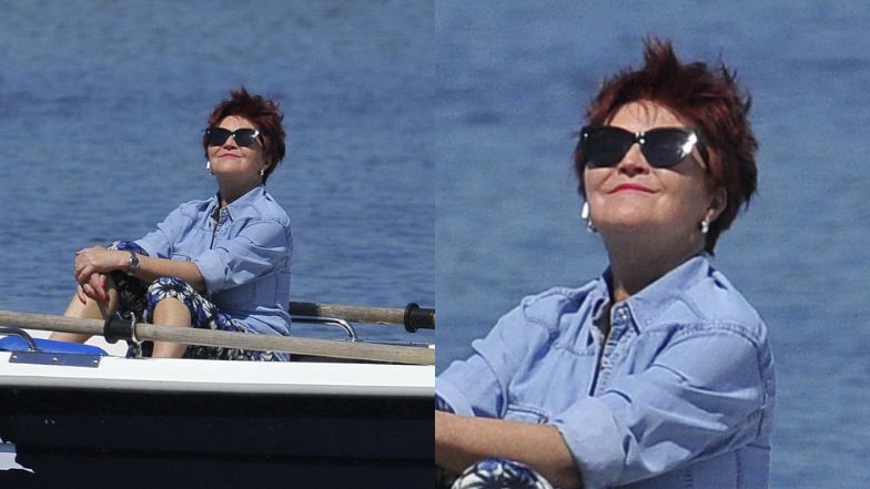 Jolanta i Aleksander Kwaśniewscy odpoczywają na Mazurach