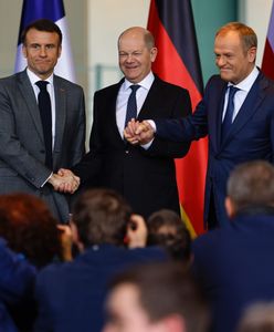 "Największe zagrożenie od II wojny światowej". Scholz i Macron pogodzeni w Berlinie