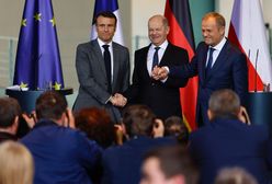 "Największe zagrożenie od II wojny światowej". Scholz i Macron pogodzeni w Berlinie