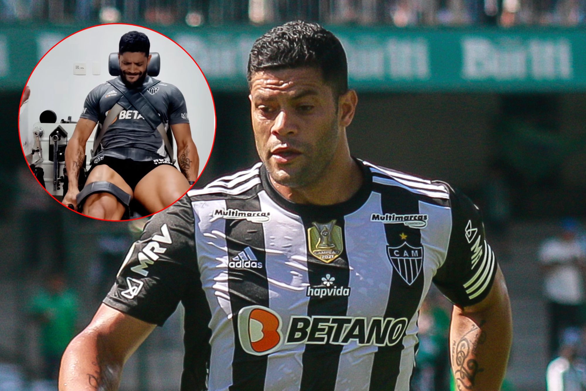 Hulk imponuje sylwetką przed startem sezonu