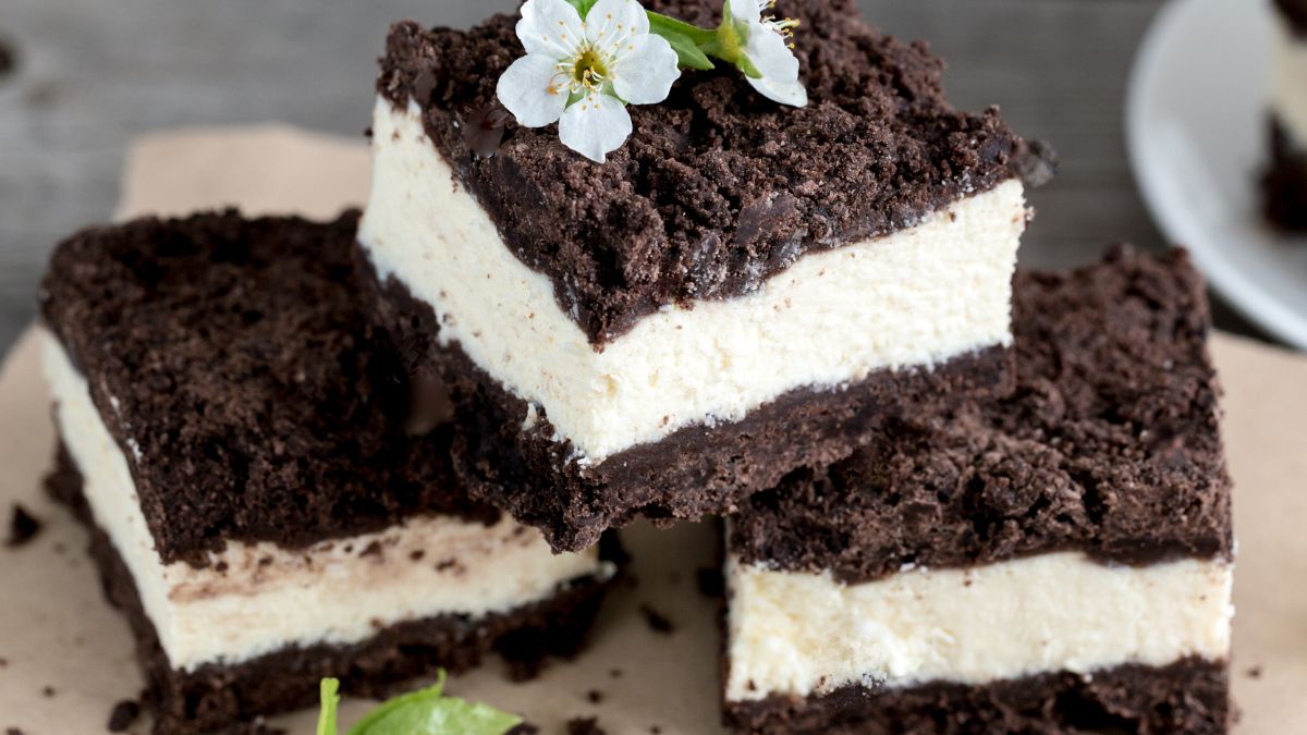 Pyszny sernik z kakao