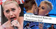 Katy Perry zmusiła uczestnika "Idola" do pocałunku! Widzowie są oburzeni: "To molestowanie seksualne!"