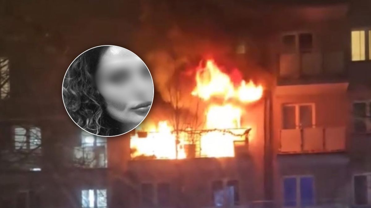 Pani Anna zginęła w pożarze.