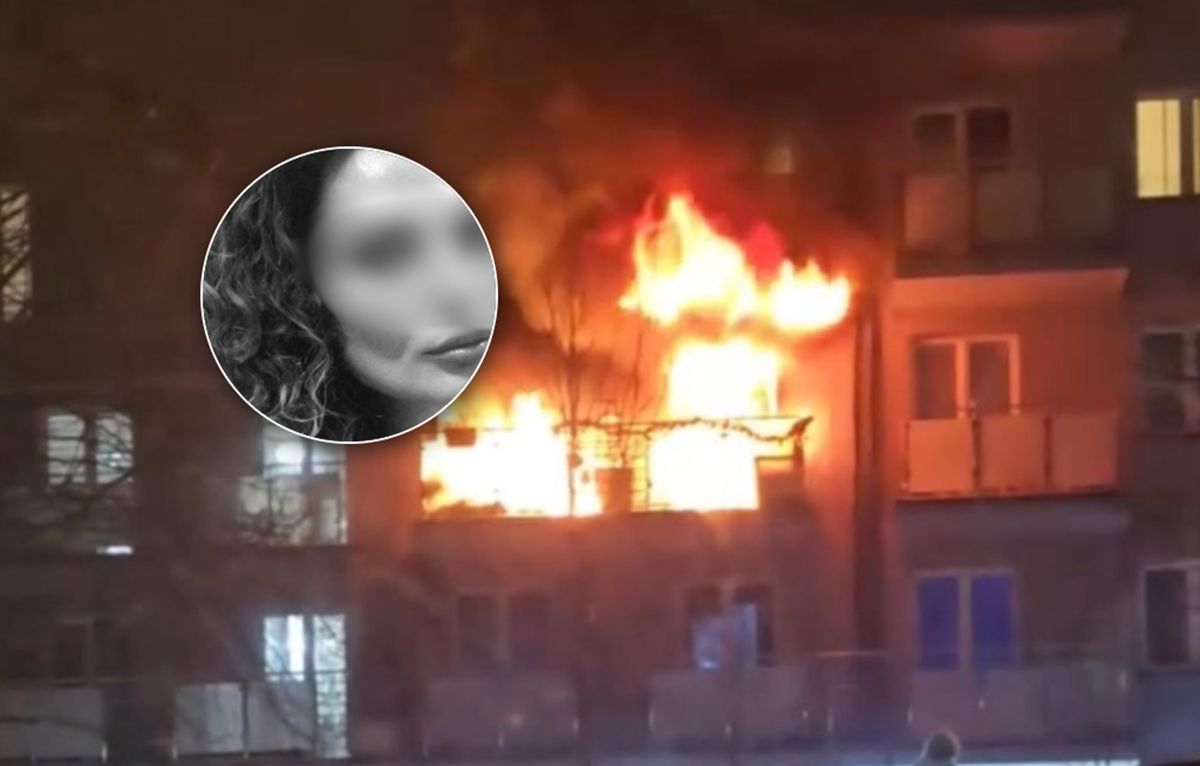 Tragiczny pożar w Płocku. Nie żyje kobieta