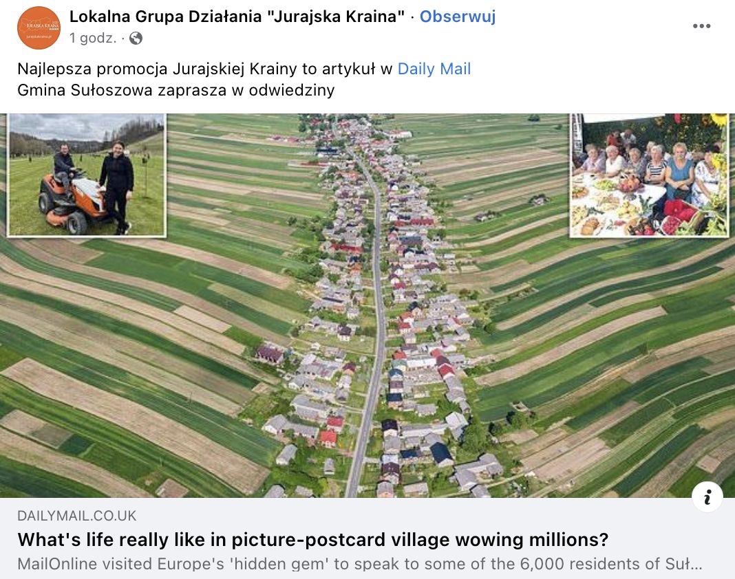 Dziennikarz portalu "Daily Mail" odwiedził polską wieś