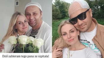 Adrian Szymaniak ze "Ślubu od pierwszego wejrzenia" wychodzi ze szpitala. Anita opublikowała zdjęcie: "Dziś zabieram tego pana"