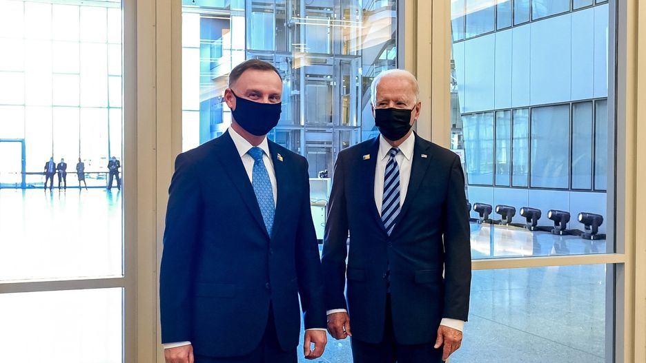 Spotkanie Andrzeja Dudy z Joe Bidenem 
