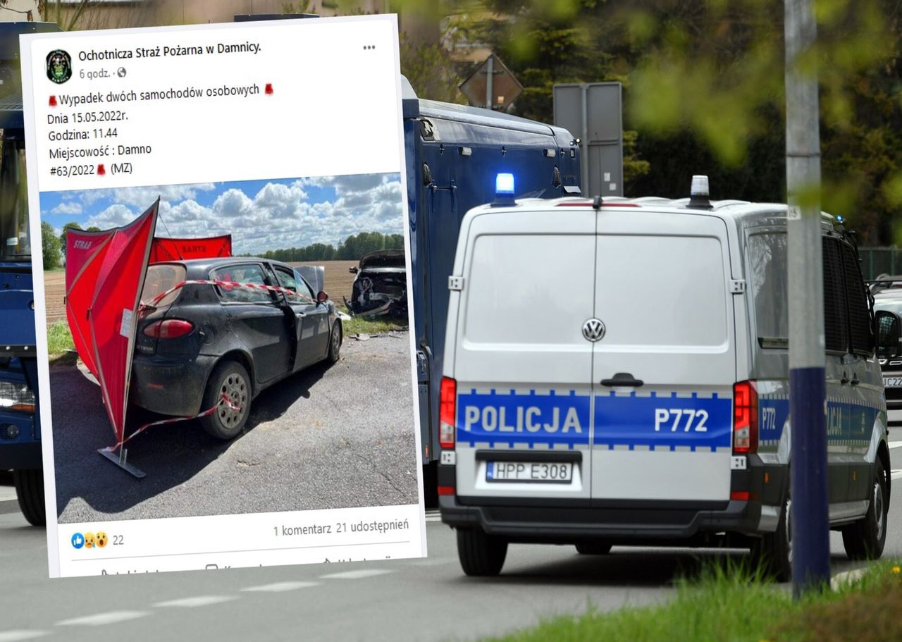 Tragiczny wypadek w województwie pomorskim 