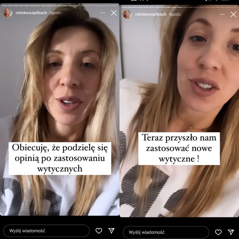 Małgorzata Borysewicz z "Rolnik szuka żony" prezentuje wyniki badania jelit