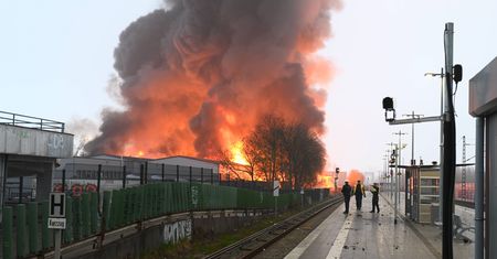 Toksyczna chmura w Niemczech. Płonęły chemikalia