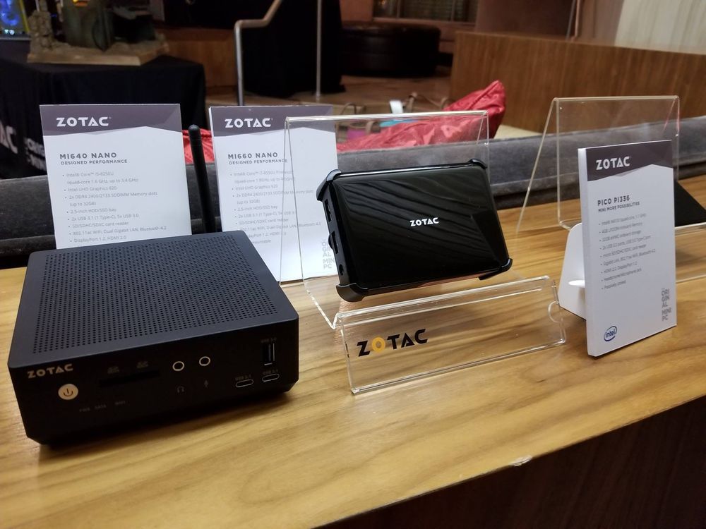 Zotac na CES 2018