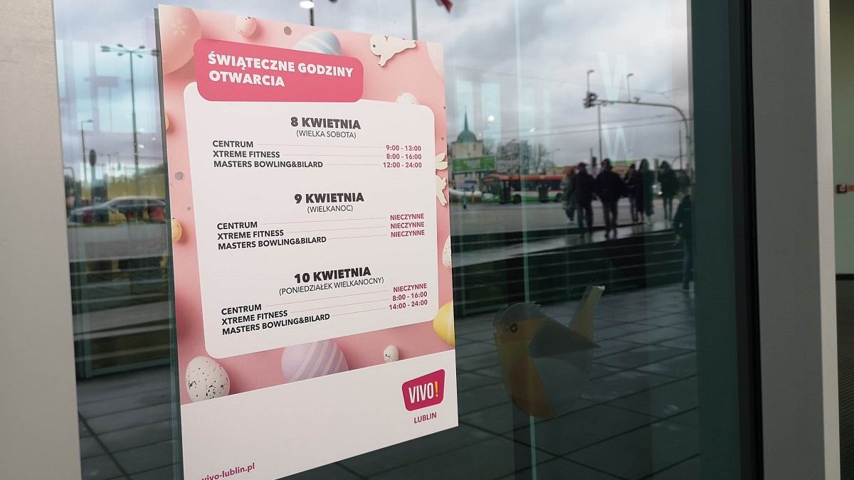 VIVO Lublin: Wielka Sobota, Wielkanoc - godziny otwarcia
