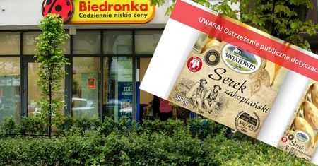 Groźna bakteria w serku z Biedronki. Sprawdź, czy nie kupiłeś