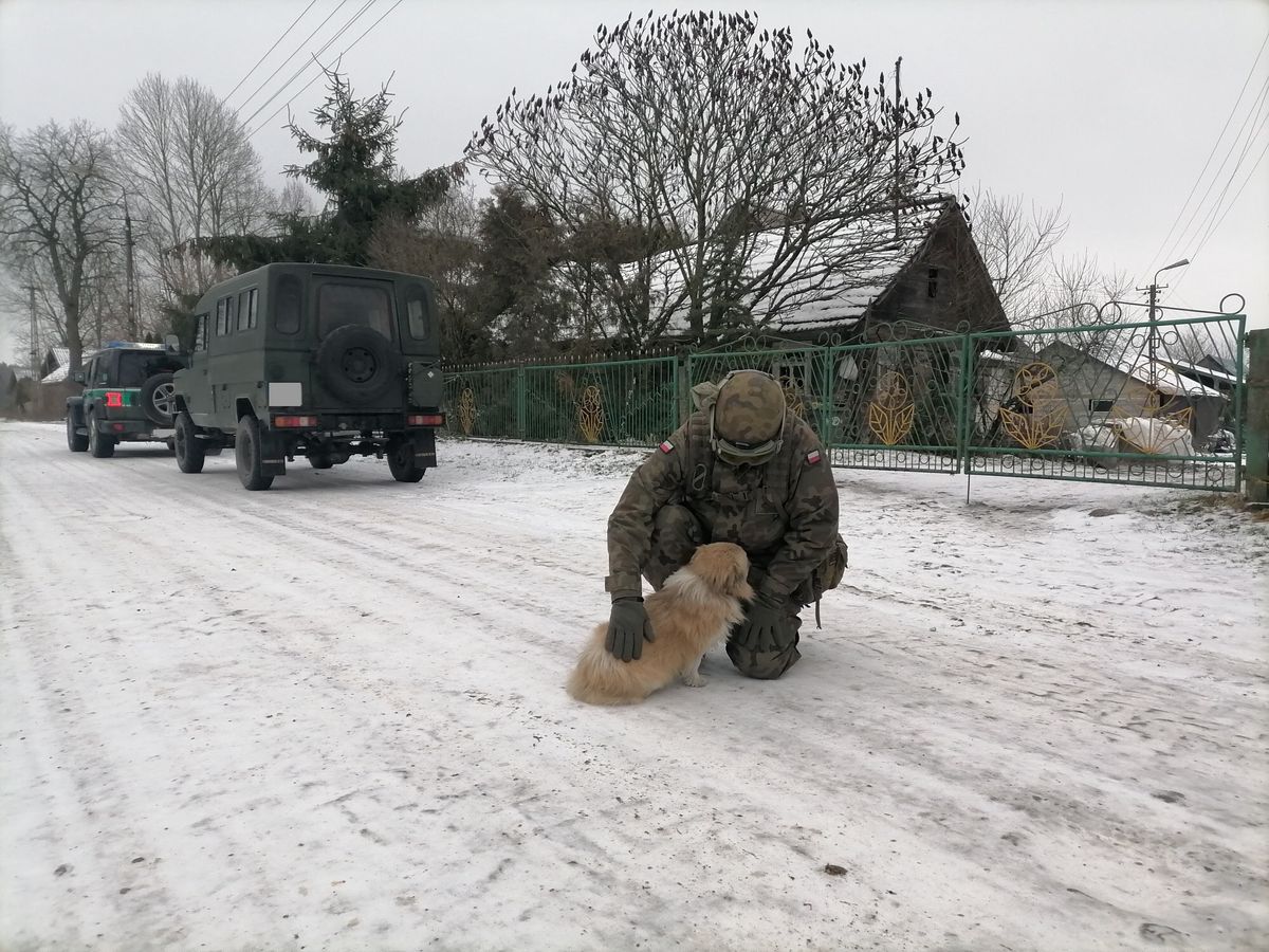 Żołnierze przy granicy dalej muszą używać starego sprzętu (fot. Sławek Zagórski/Wirtualna Polska)