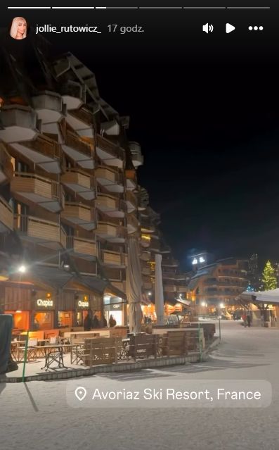 Jola Rutowicz wybrała się na narty do Francji