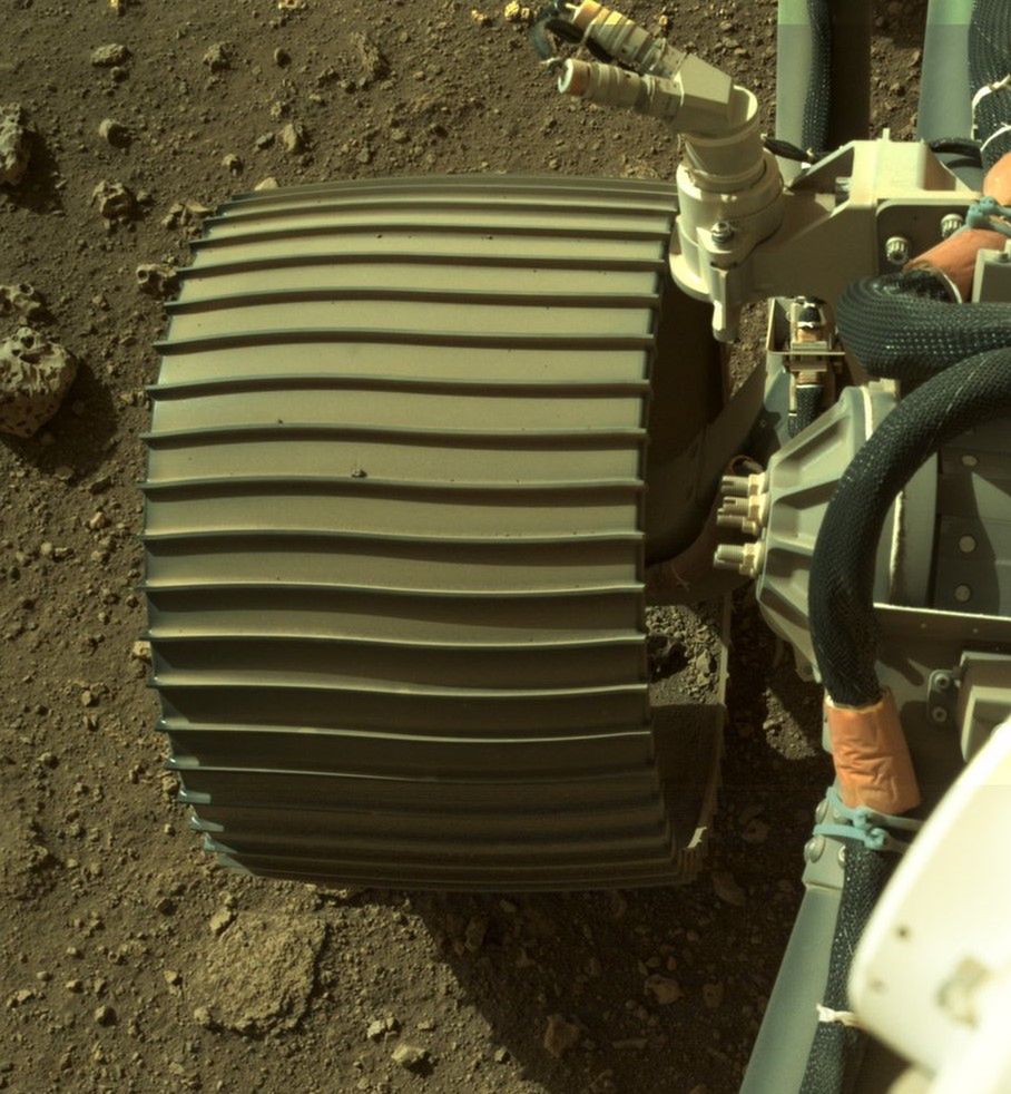 W łaziku Curiosity wykorzystano proste rozwiązania.