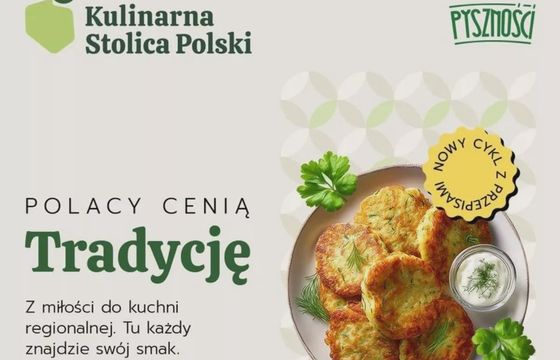 Serwis Pyszności.pl z "Kulinarną Stolicą Polski"