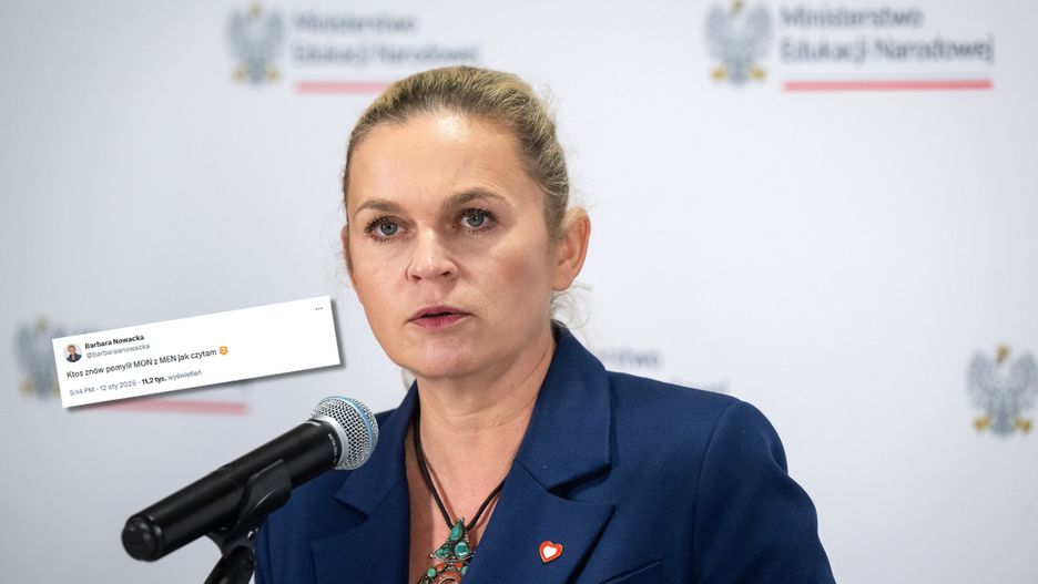Ministra edukacji Barbara Nowacka