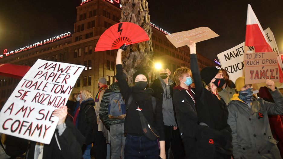 Strajk Kobiet w Warszawie. To był kolejny dzień protestów