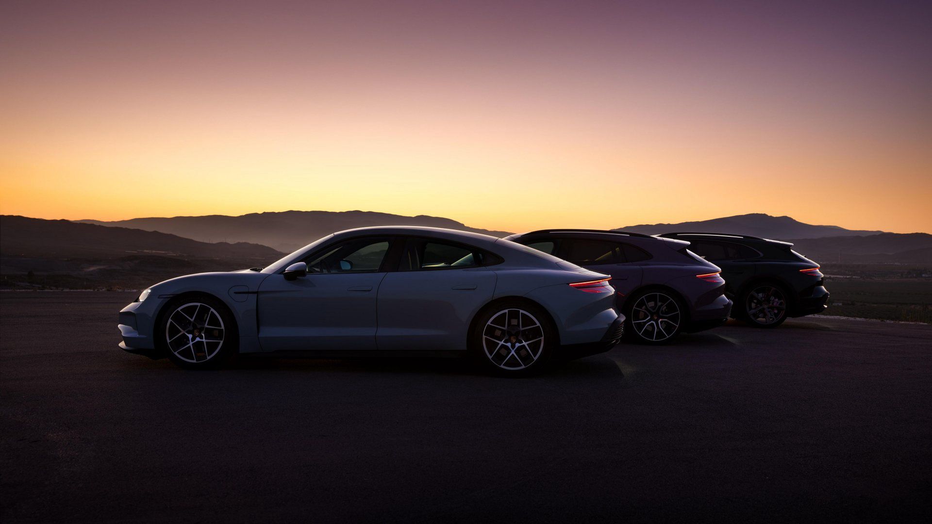 Porsche Taycan face lifting (2024)