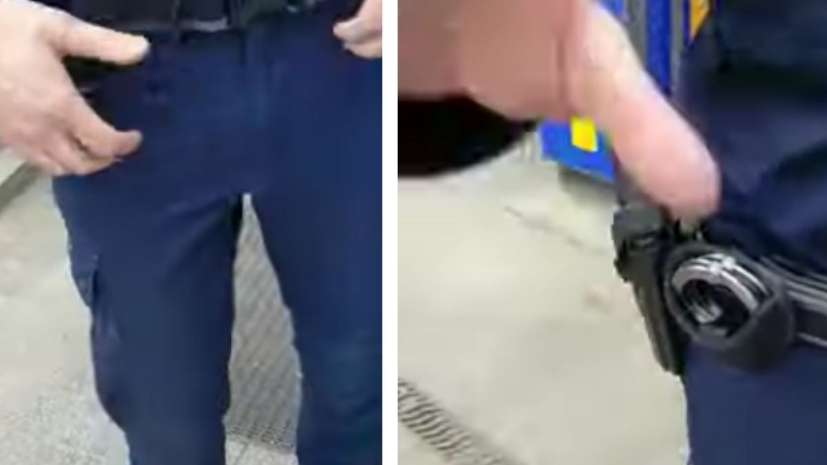 Nagranie Dimy podczas interwencji policji.