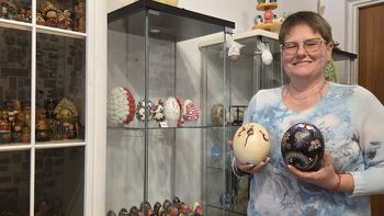 Pisanki wielkanocne z całego świata ma w swojej kolekcji Hanna Bieniek-Goska z Piotrkowa. Zachwycające wzory mogą być dobrą inspiracją.