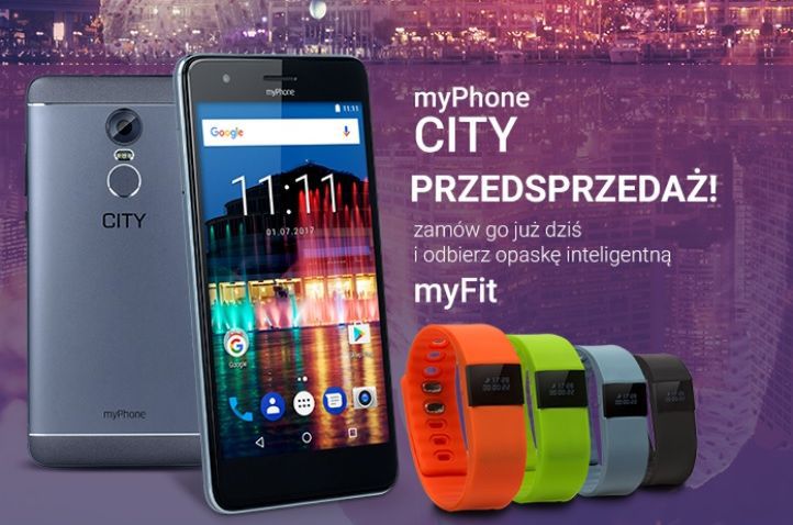 myPhone City oficjalnie. Czytnik linii papilarnych i Android 7.0 za mniej niż 600 zł 4