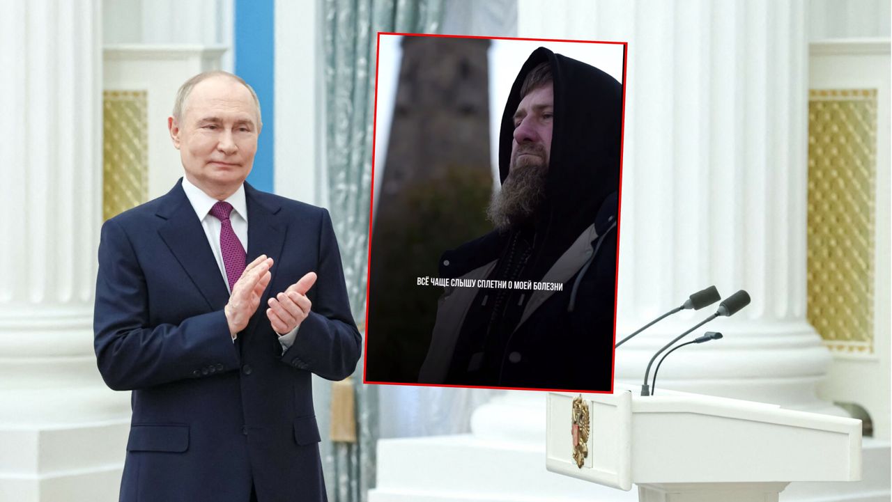 Kadyrow opublikował nagranie. Wcześniej prosił Putina o dymisję