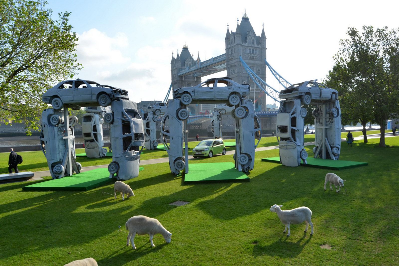 Samochodowe Stonehenge