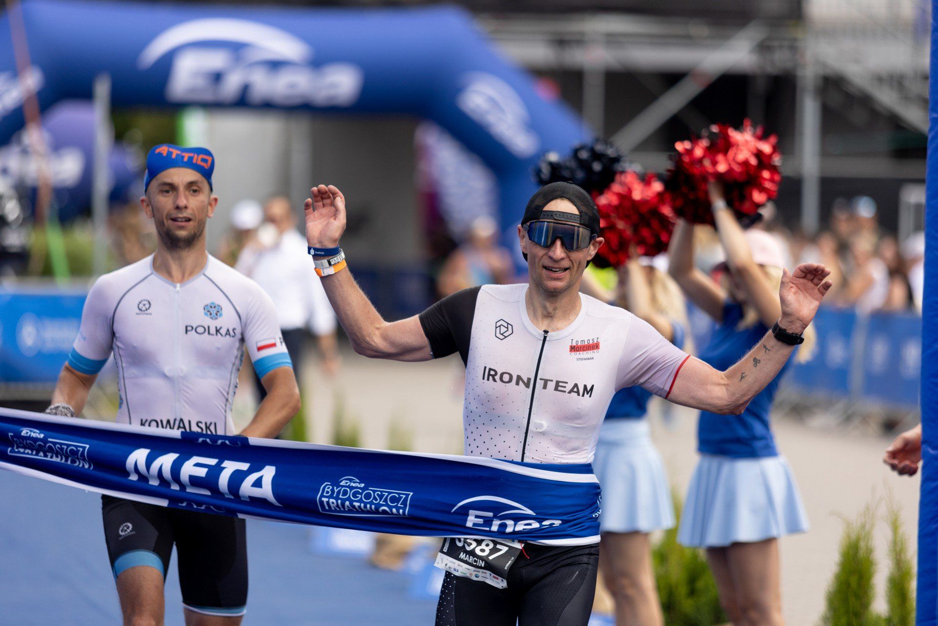 Drugiego dnia Enea Bydgoszcz Triathlon uczestnicy rywalizowali na dystansie 1/2 i 1/8 ironmana