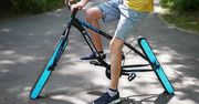 Wymyślił koło na nowo, ale po co? Oto rower bez kół, który jeździ