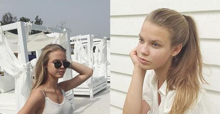 Biała Iga Lis na Costa del Sol (FOTO)