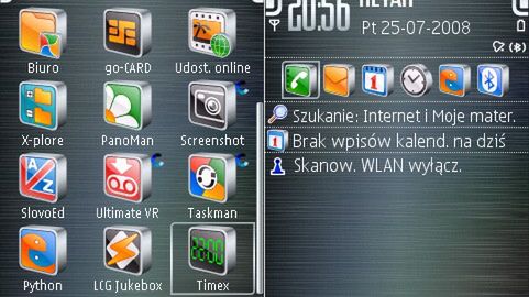 Timex - godzina na dolnej belce w s60v3 1