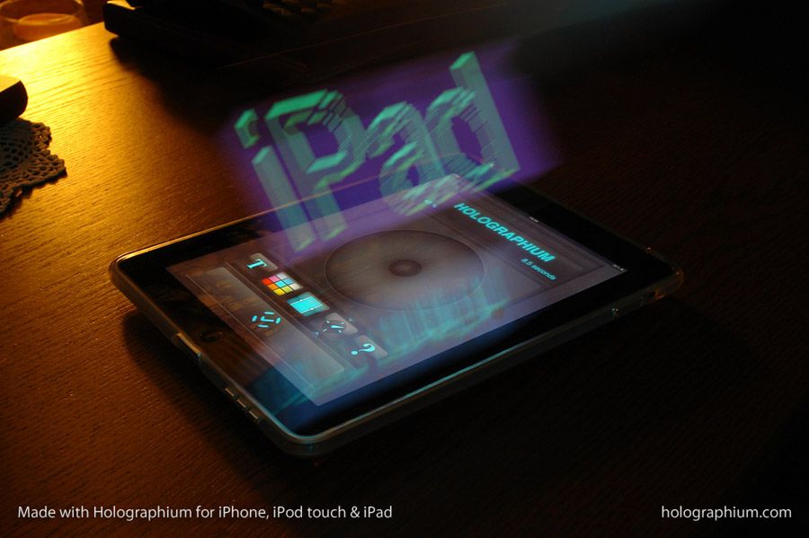 holographium iPad