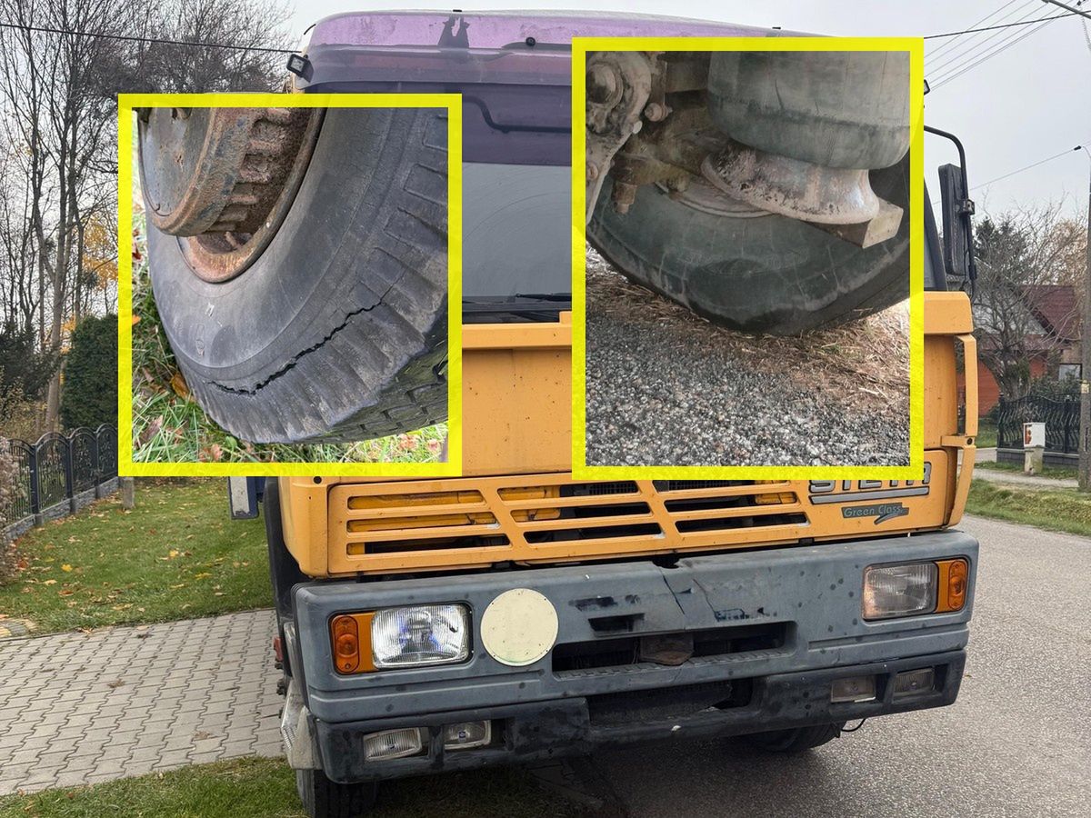 Krasnystaw: Policjanci zatrzymali pojazdy w złym stanie technicznym