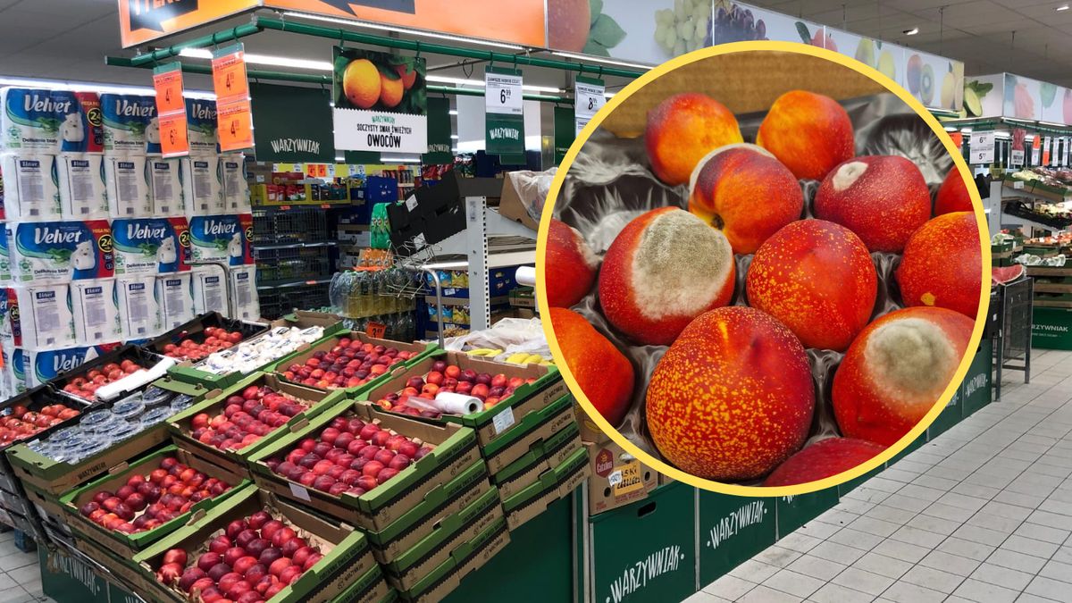 Biedronka w Białymstoku przeprowadziła kontrolę po naszym zgłoszeniu. Nie ma już śladu po spleśniałych owocach