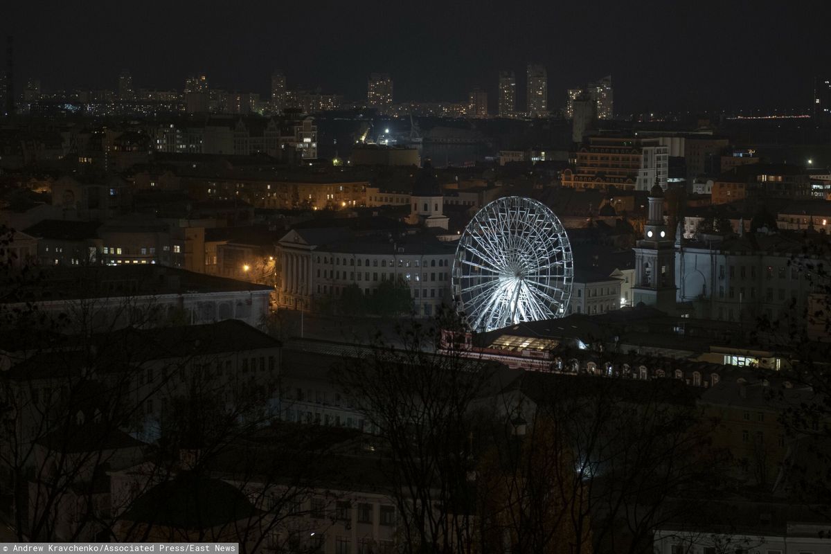 Kijów podczas częściowego blackoutu