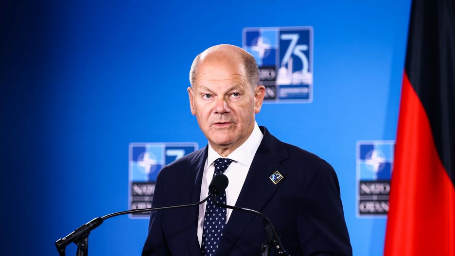 Szczyt NATO w Waszyngtonie
11.07.2024 USA, Waszyngton 75. Szczyt NATO fot. Beata Zawrzel/REPORTER
n/z Olaf Scholz
Beata Zawrzel/REPORTER