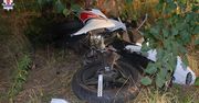 Nie żyje 17-letnia dziewczyna. Wjechała motocyklem w drzewo
