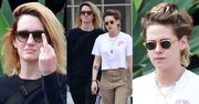 Obrażona Kristen Stewart na spacerze z koleżanką