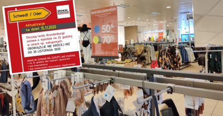Koronawirus. Niemieckie centrum handlowe zaprasza Polaków. "Nie ma żadnych obostrzeń"