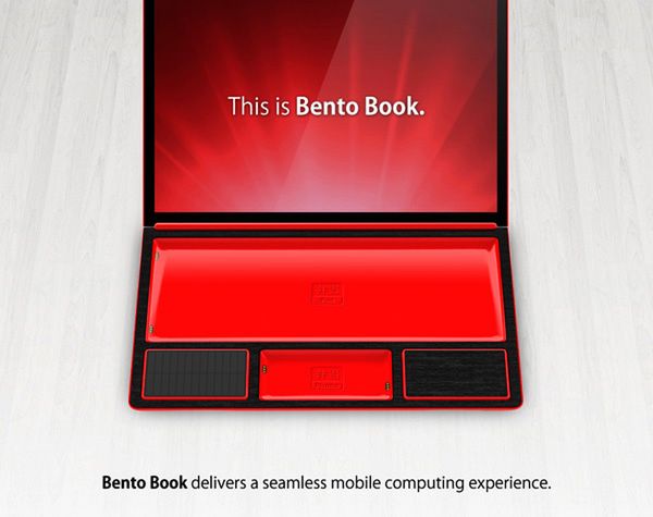 Bento Laptop Tablet Hybrid (źródło: Yanko Design)