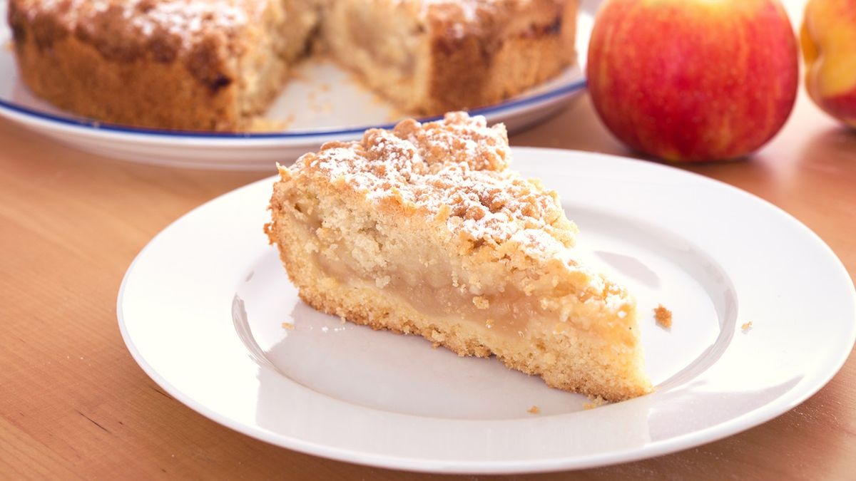 Przepis na szybką szarlotkę z 3 szklanek.