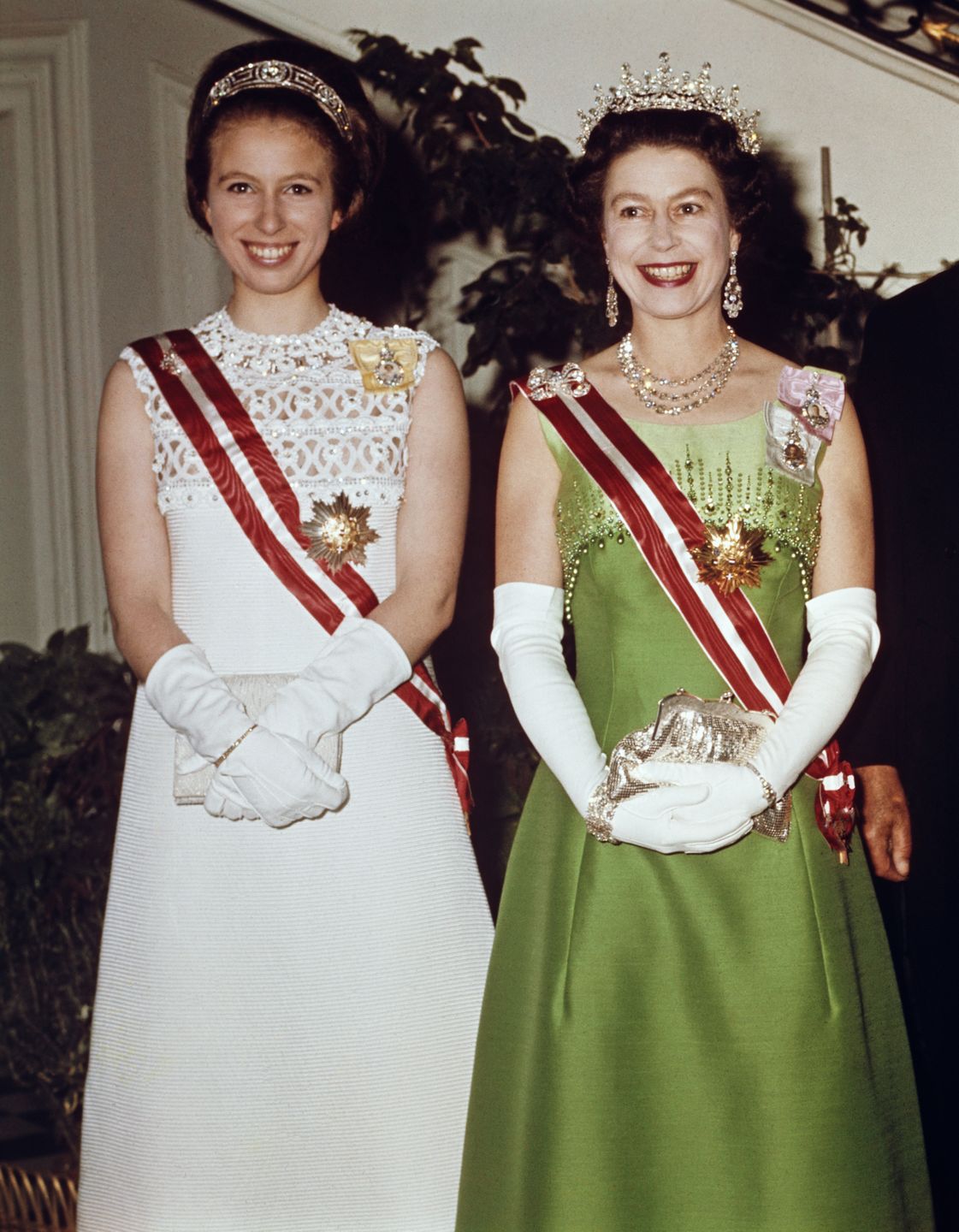 Księżniczka Anna i królowa Elżbieta