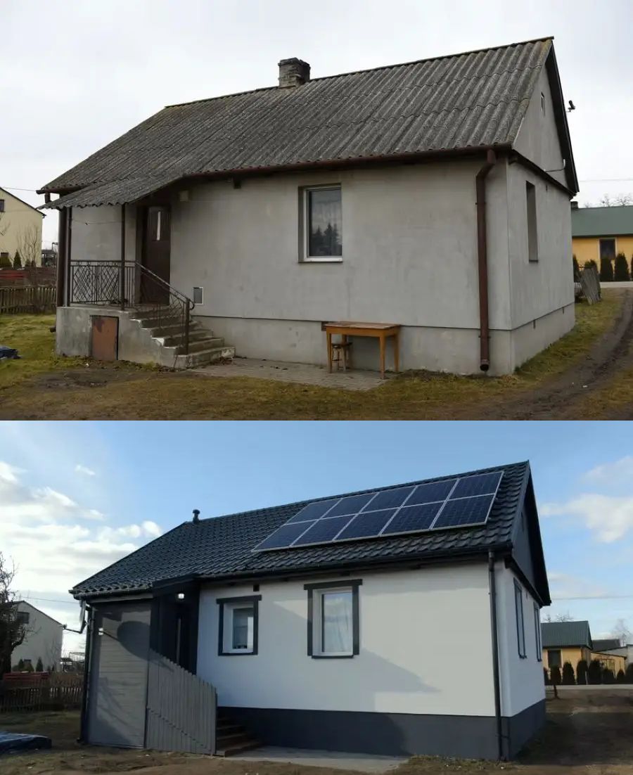 Remont "przed" i "po"