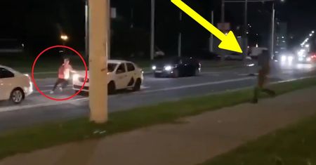 Nagranie obiegło świat. Student uciekł do Polski