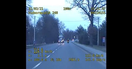 Śląskie. 114 km na godzinę motocyklisty w Mikołowie. Ale za nim grupa Speed