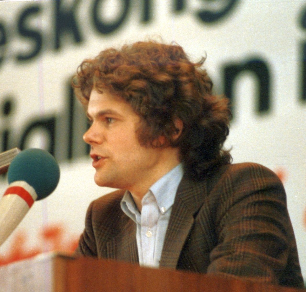 Olaf Scholz w 1984 roku