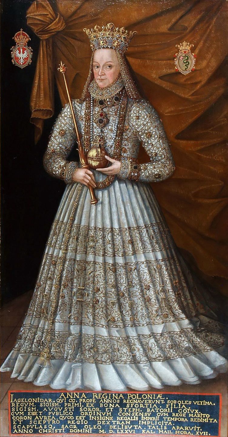 Anna Jagiellonka na portrecie koronacyjnym